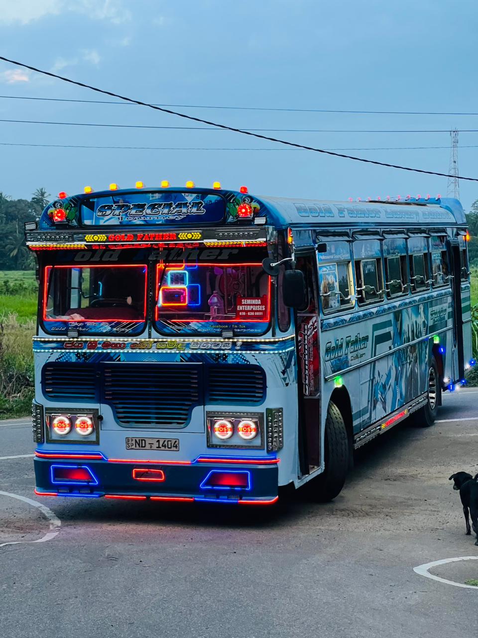 Lanka Ashok Layland Full Luxury Modified Bus
